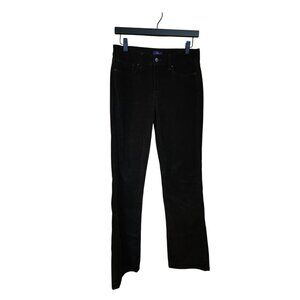 Nydj lift n tuck Pants Womens Brown Bootcut Pants Size 2 Corduroy